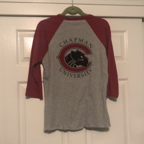 Large CHAPMAN UNIVERSITY 3/4 sleeve tee - Picture 4 of 4